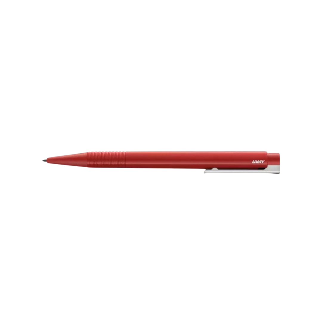 LAMY logo M Ballpoint Pen in Red — Lamy ballpoint pen — reliable smooth-writing everyday pen, at Cityluxe Singapore