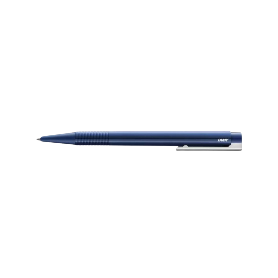 LAMY logo M Ballpoint Pen in Blue — Lamy ballpoint pen — reliable smooth-writing everyday pen, at Cityluxe Singapore