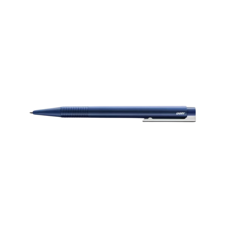 LAMY logo M Ballpoint Pen in Blue — Lamy ballpoint pen — reliable smooth-writing everyday pen, at Cityluxe Singapore