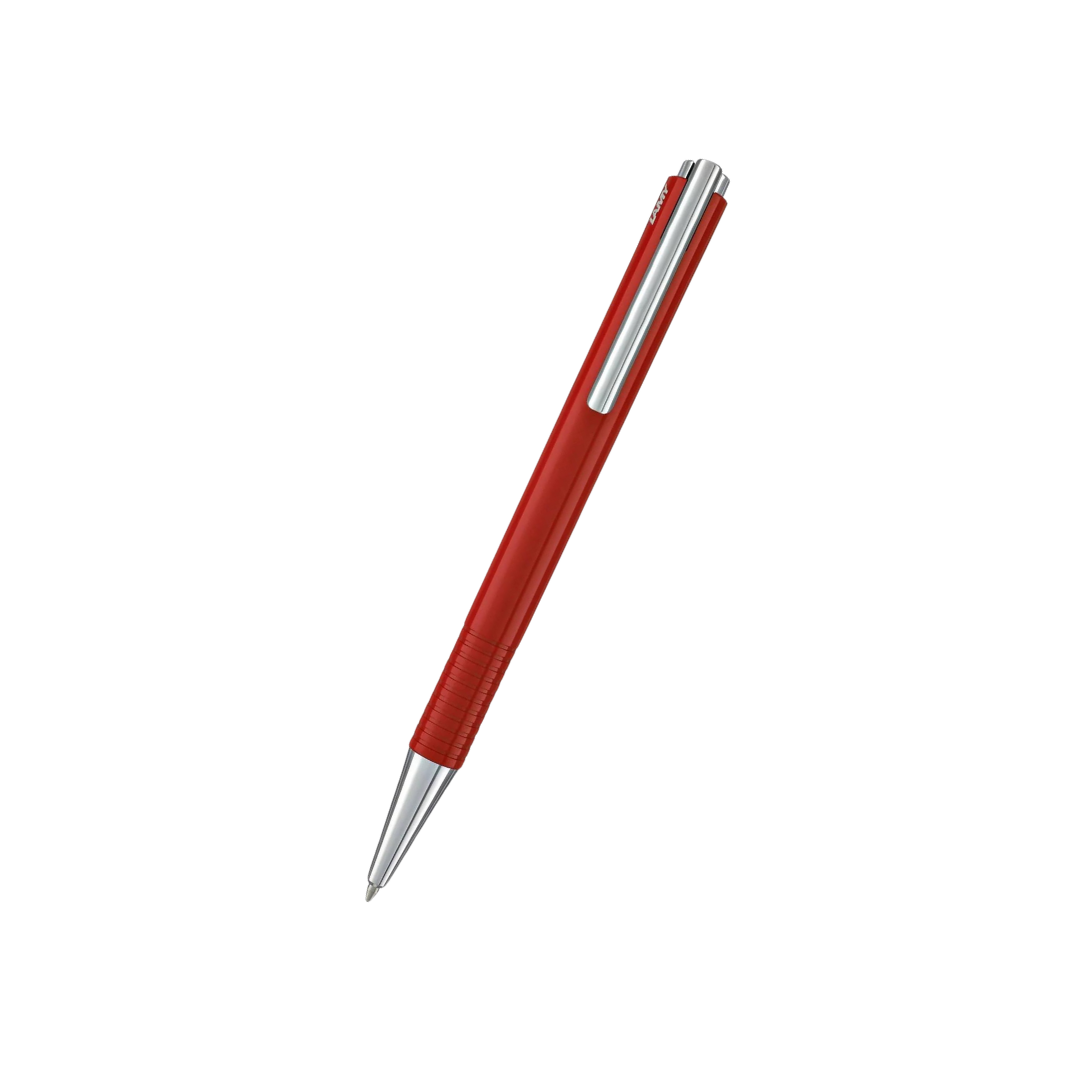 LAMY logo M+ Ballpoint Pen Red — Lamy ballpoint pen — reliable smooth-writing everyday pen, at Cityluxe Singapore