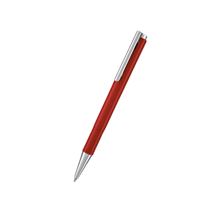 LAMY logo M+ Ballpoint Pen Red — Lamy ballpoint pen — reliable smooth-writing everyday pen, at Cityluxe Singapore