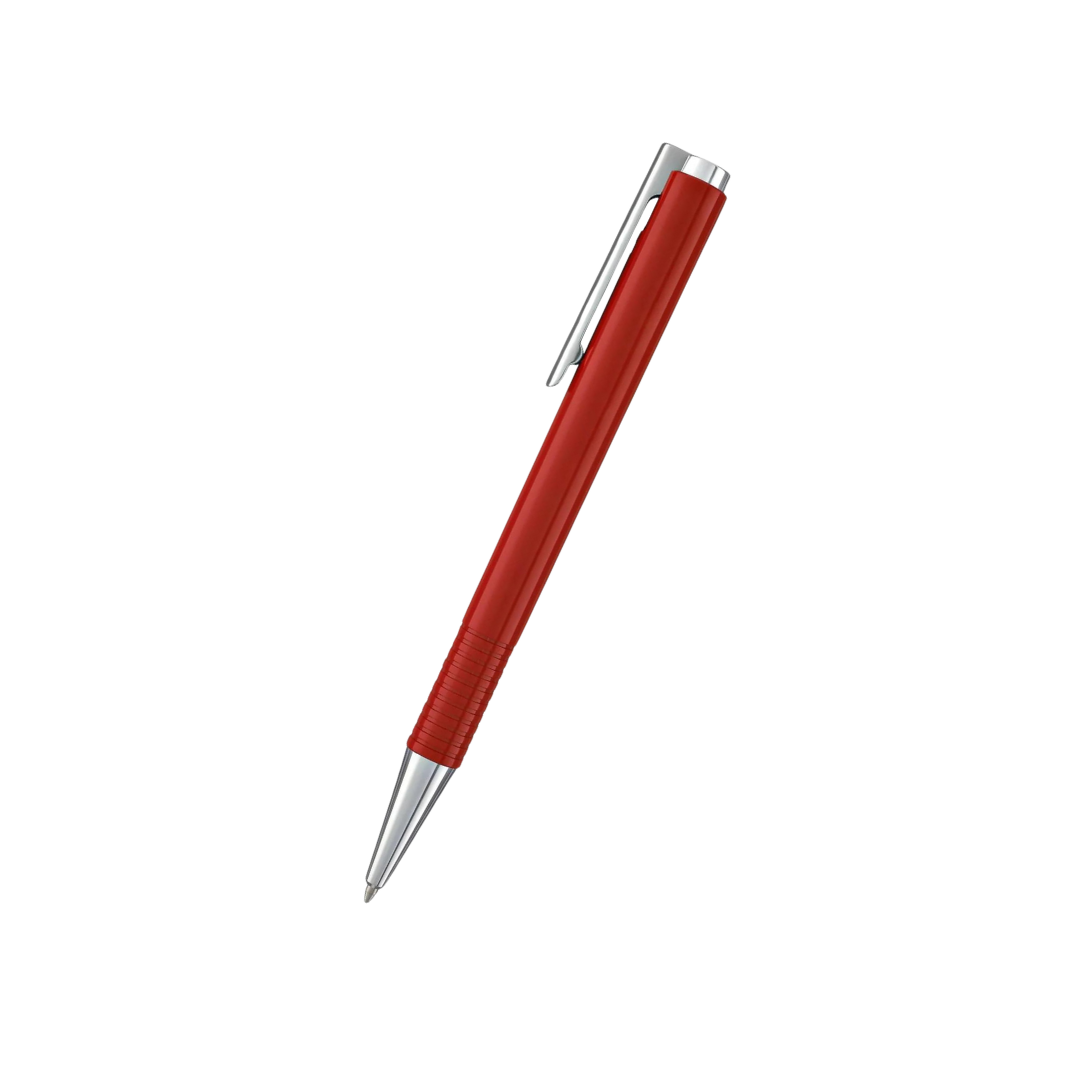 LAMY logo M+ Ballpoint Pen Red — Lamy ballpoint pen — reliable smooth-writing everyday pen, at Cityluxe Singapore