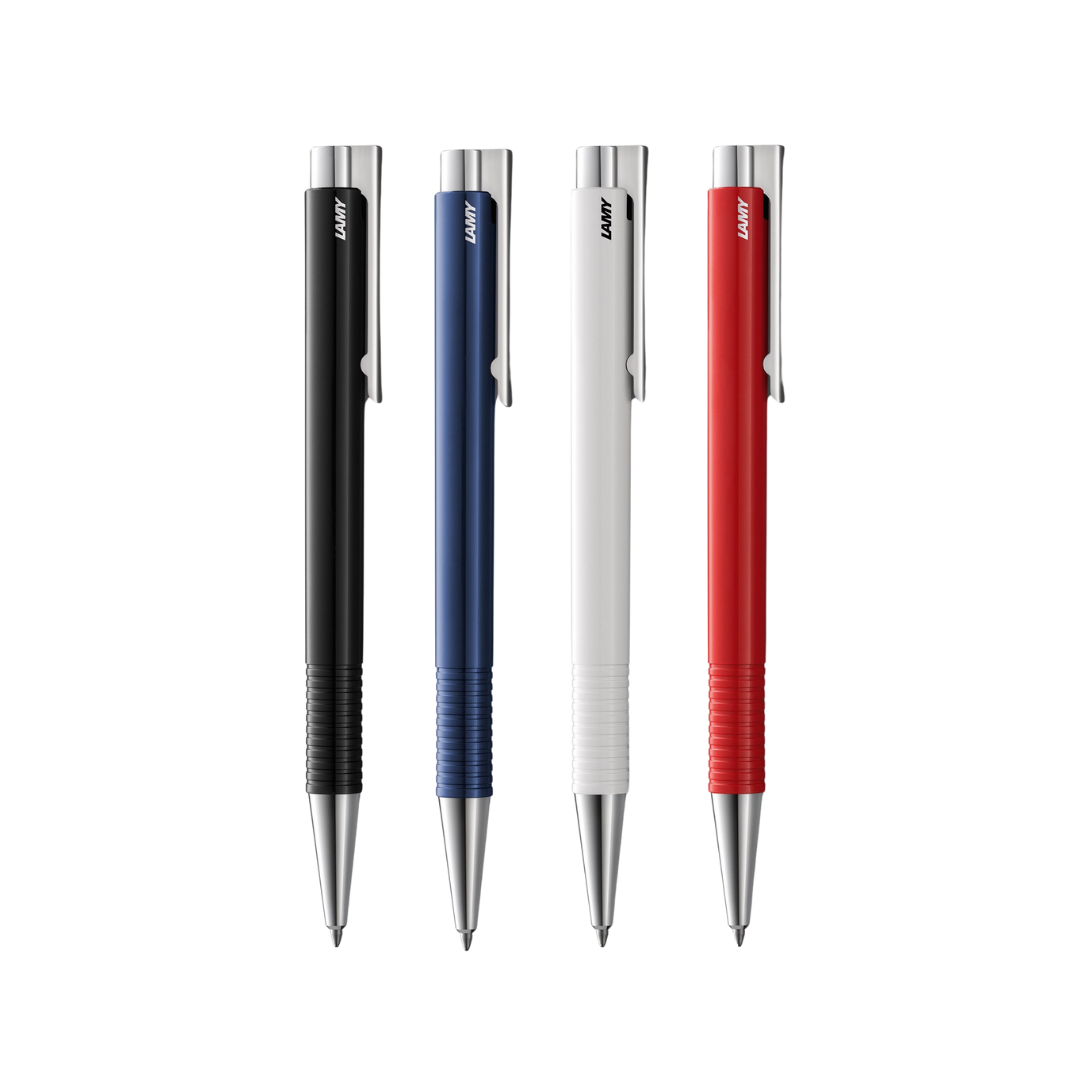 LAMY logo M+ Ballpoint Pen Red — Lamy ballpoint pen — reliable smooth-writing everyday pen, at Cityluxe Singapore