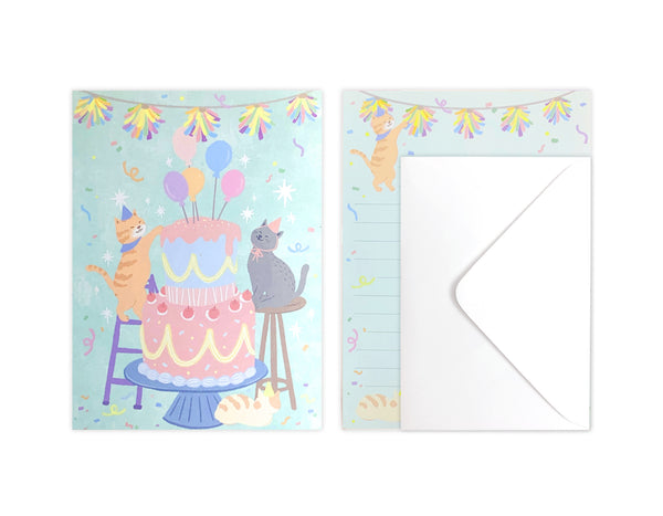 D'Won Mini Letter in Making a Cake — D'Won letter — premium stationery and lifestyle, at Cityluxe Singapore