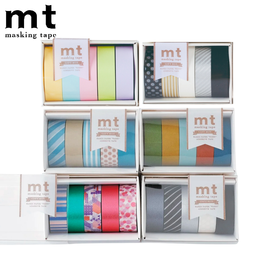 MT Tape Giftbox 5 In 1 - Monotone 3
