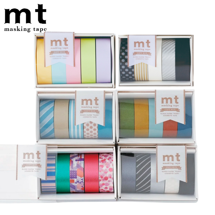 MT Tape Giftbox 5 In 1 - Monotone 3