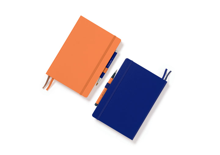 Leuchtturm1917 Recombine A5 Medium Hardcover Notebook in Plain / Apricot — Leuchtturm1917 notebook — quality writing journal with premium paper, at Cityluxe Singapore stationery store
