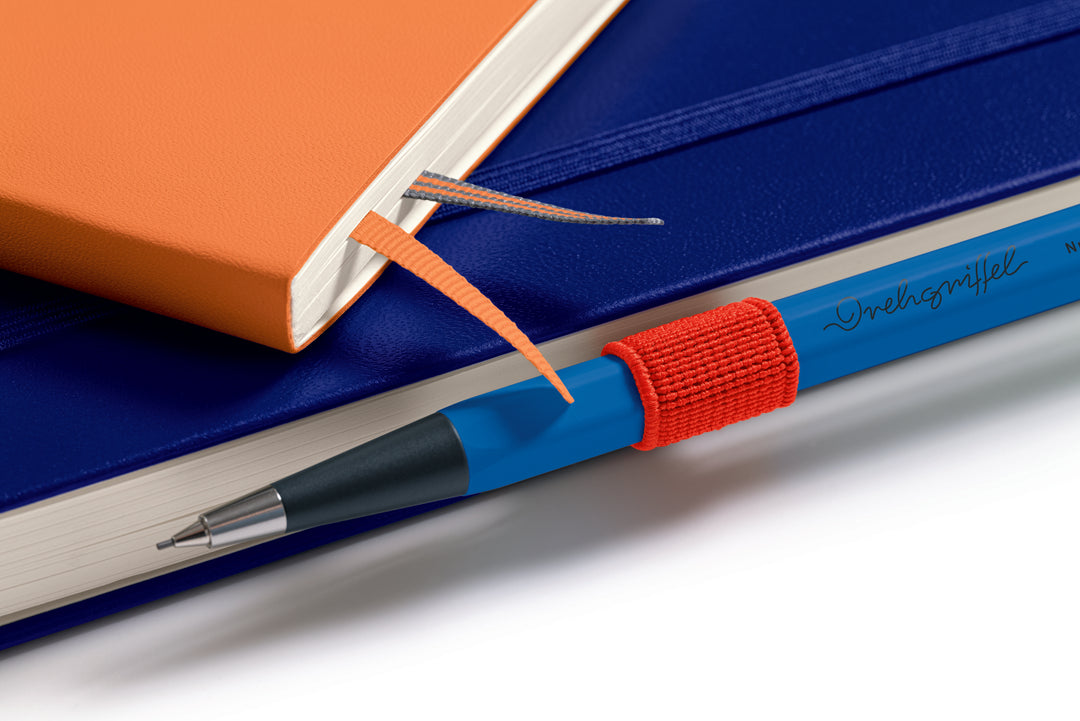 Leuchtturm1917 Recombine A5 Medium Hardcover Notebook in Plain / Apricot — Leuchtturm1917 notebook — quality writing journal with premium paper, at Cityluxe Singapore stationery store