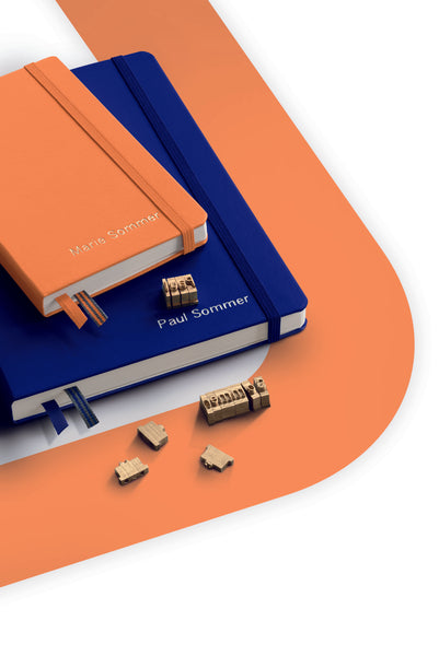 이미지를 갤러리 뷰어에 로드 , Leuchtturm1917 Recombine A5 Medium Hardcover Notebook - Ruled / Apricot
