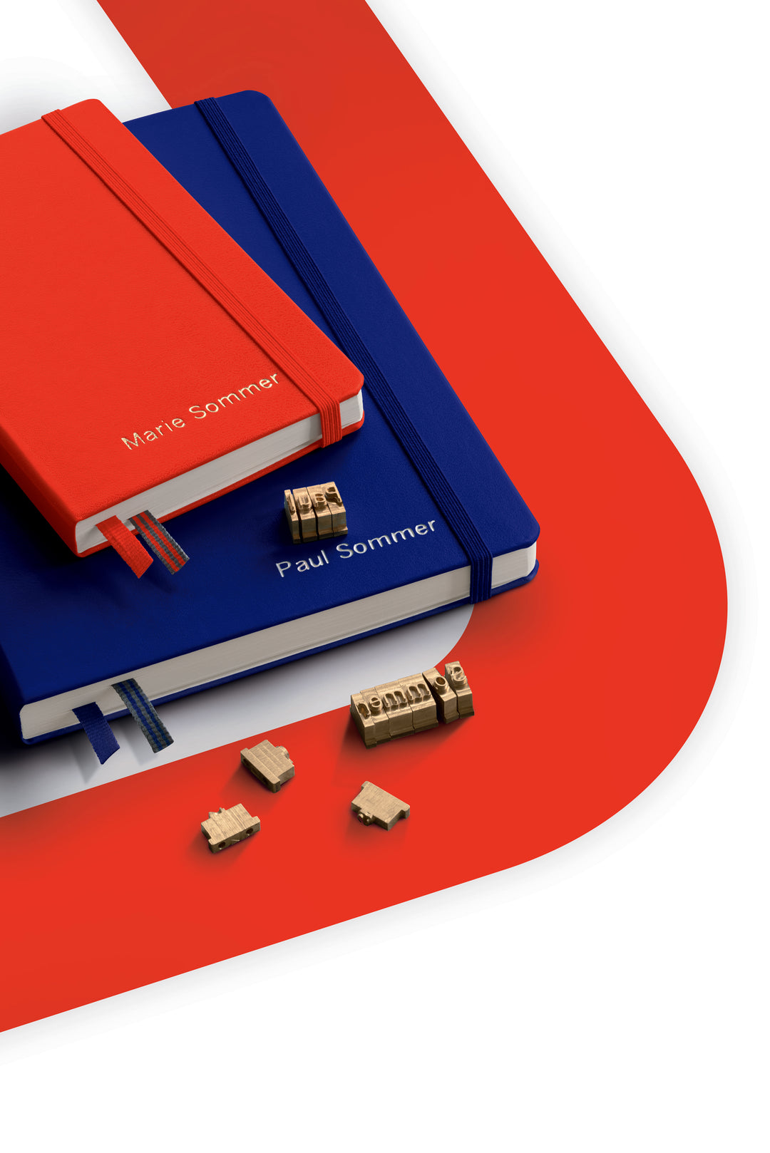Leuchtturm1917 Recombine A5 Medium Hardcover Notebook - Ruled / Lobster
