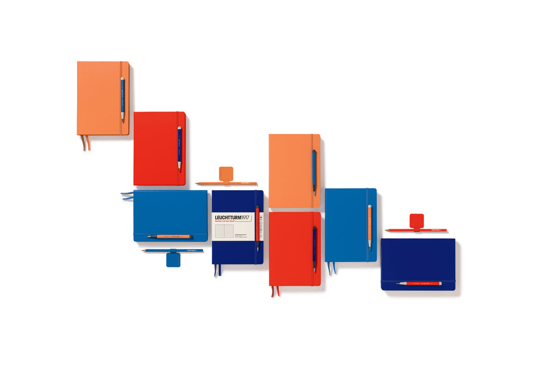 Leuchtturm1917 Recombine A5 Medium Hardcover Notebook - Ruled / Lobster