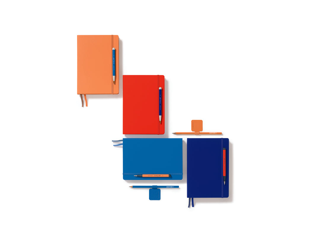 Leuchtturm1917 Recombine A5 Medium Hardcover Notebook - Dotted / Sky