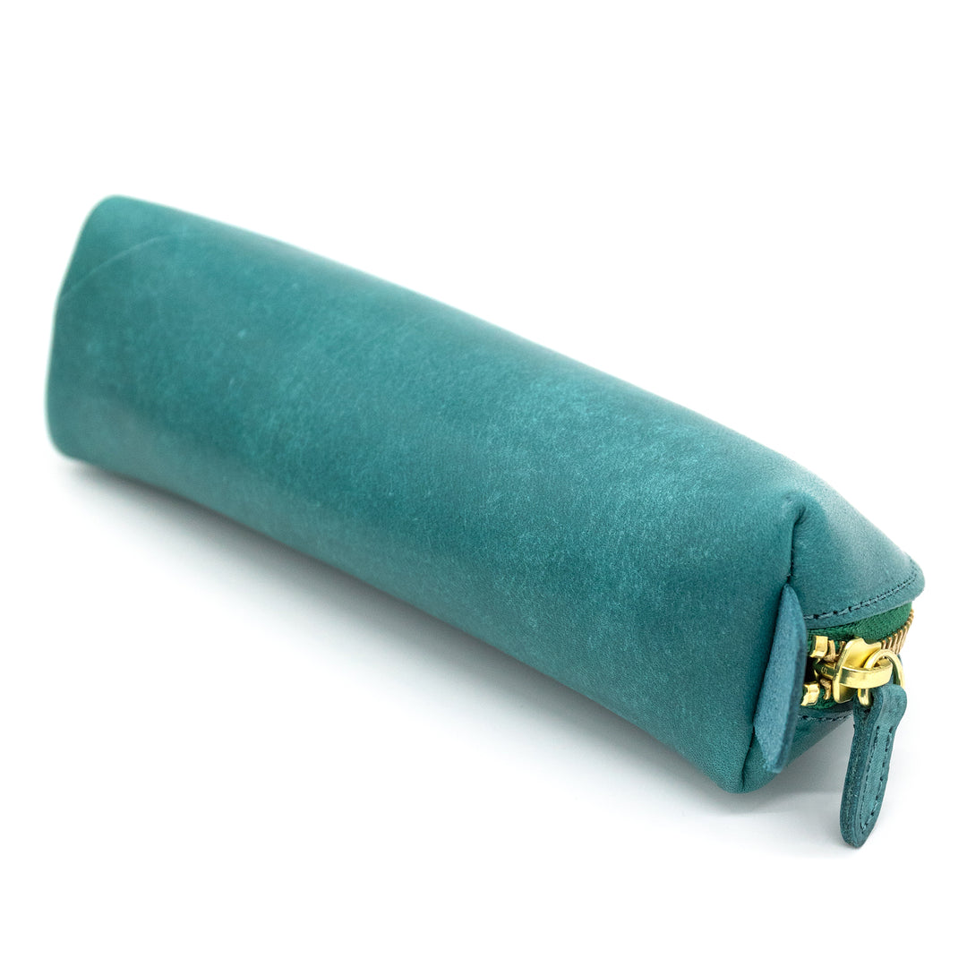Luddite MAYA Arch Pencase - Teal — with packaging