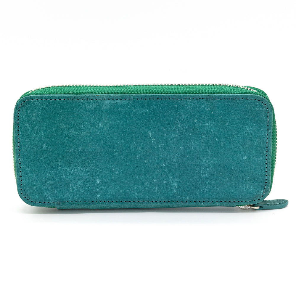 Luddite MAYA Roundzip Pencase Essential in Teal — Luddite pencil — quality graphite writing pencil, at Cityluxe Singapore