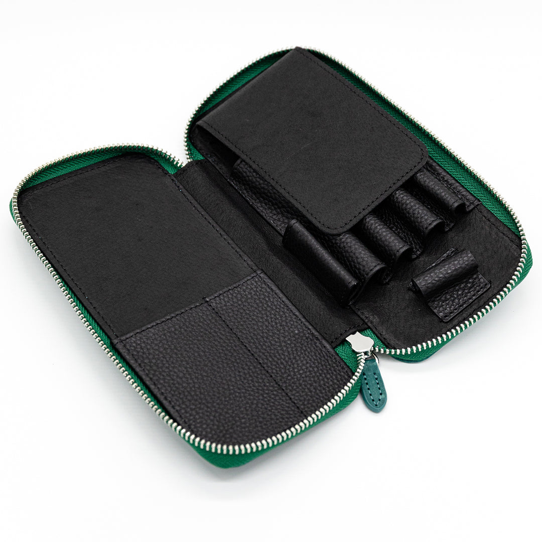 Luddite MAYA Roundzip Pencase Essential - Teal — with packaging