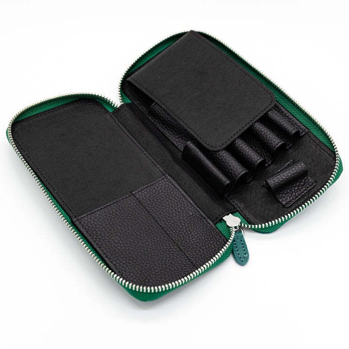 Luddite MAYA Roundzip Pencase Essential - Teal — with packaging