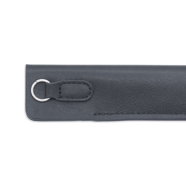 Luddite Superior Standard PU Leather Pen Holder - Black — with packaging