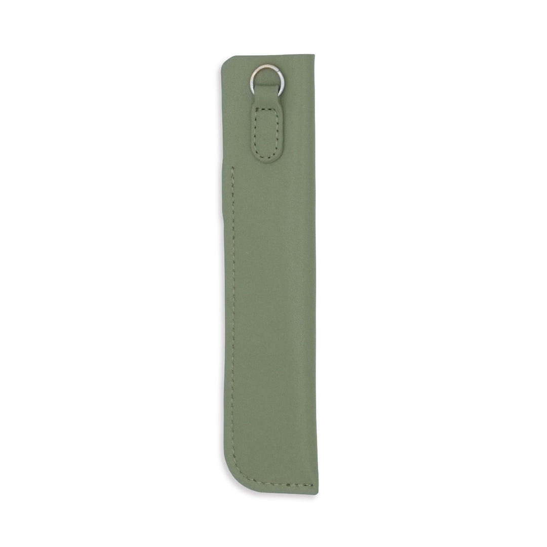 Luddite Superior Standard PU Leather Pen Holder - Khaki — lead extended