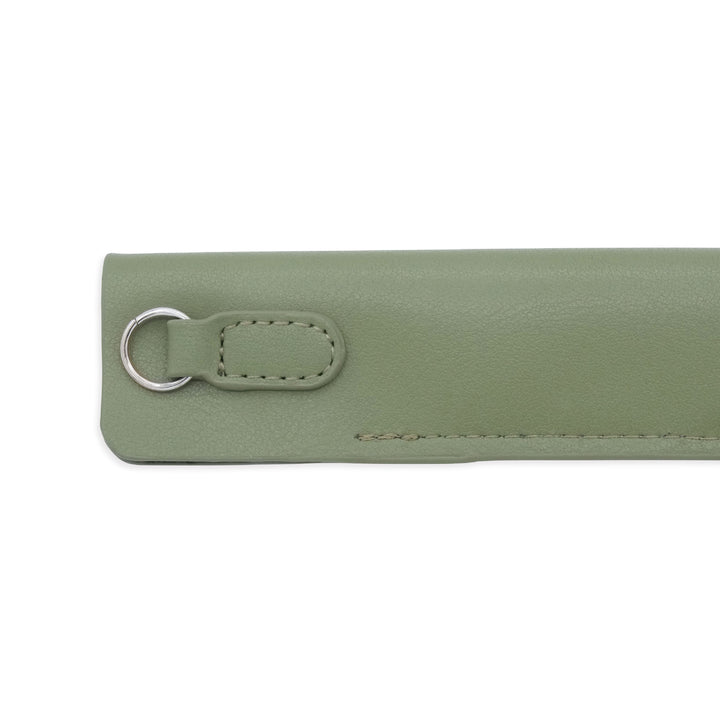 Luddite Superior Standard PU Leather Pen Holder - Khaki — with packaging