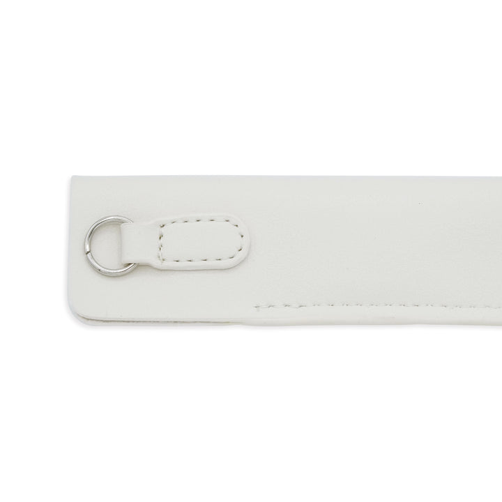 Luddite Superior Standard PU Leather Pen Holder - White — with packaging