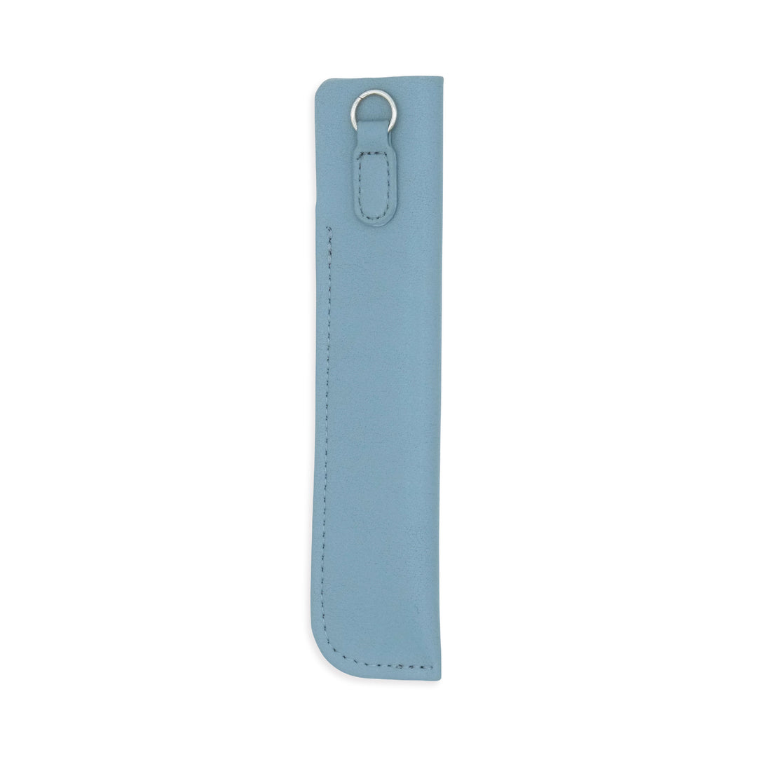 Luddite Superior Standard PU Leather Pen Holder - Blue Gray — lead extended