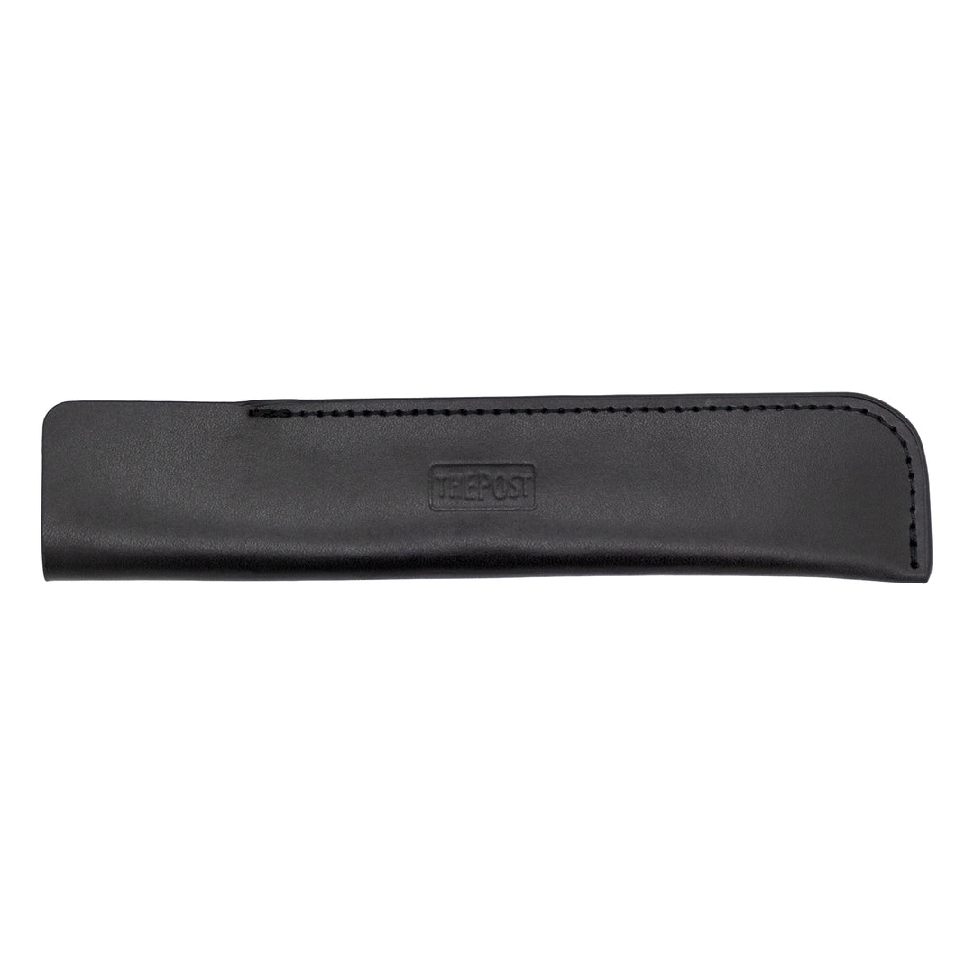 Luddite THE POST Bonded Leather Fiber Pen Sheath in Black — Luddite pencil — quality graphite writing pencil, at Cityluxe Singapore