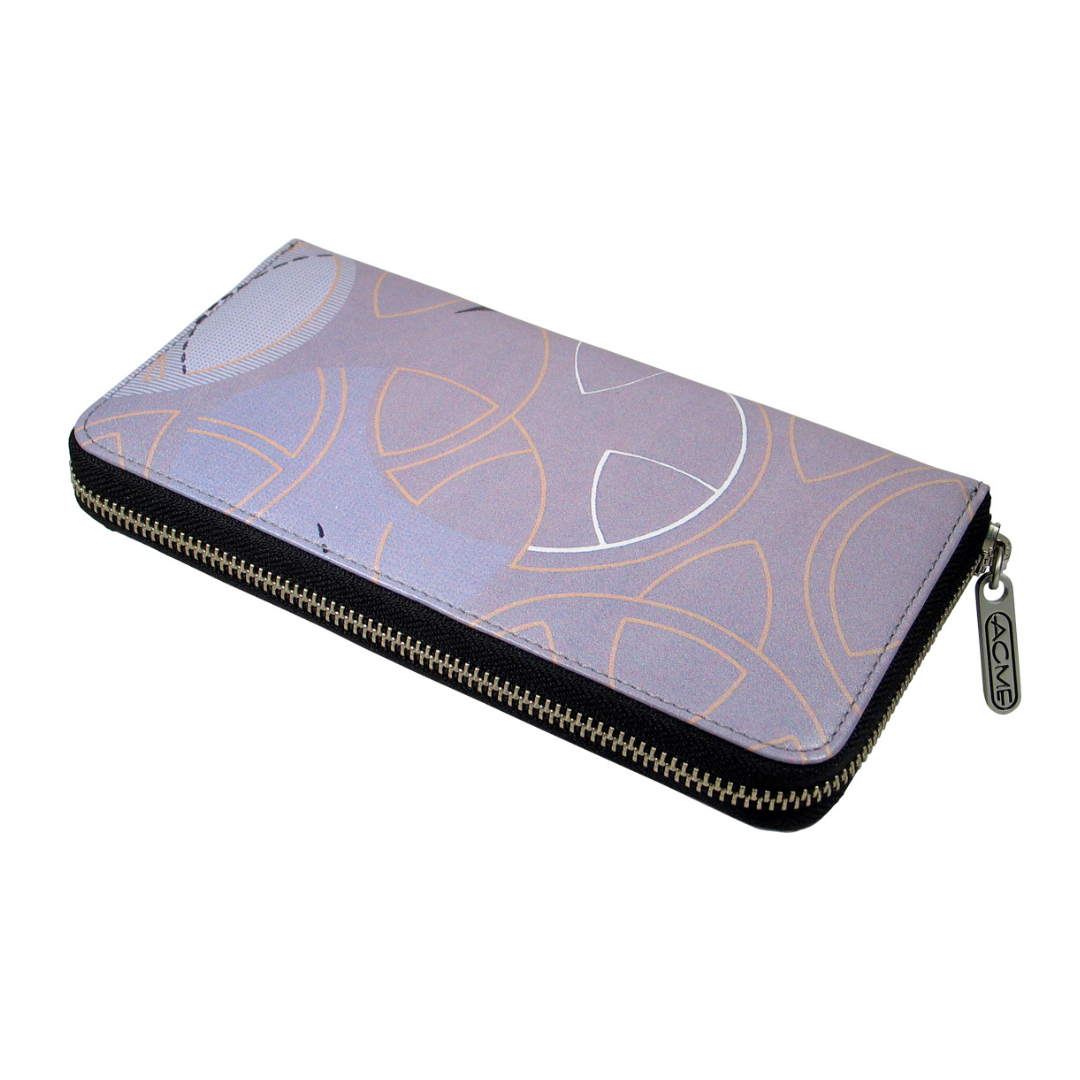 Acme Studio Wallet Organizer with Zip in Schumacher — Acme Studio wallet organizer — premium stationery, at Cityluxe Singapore