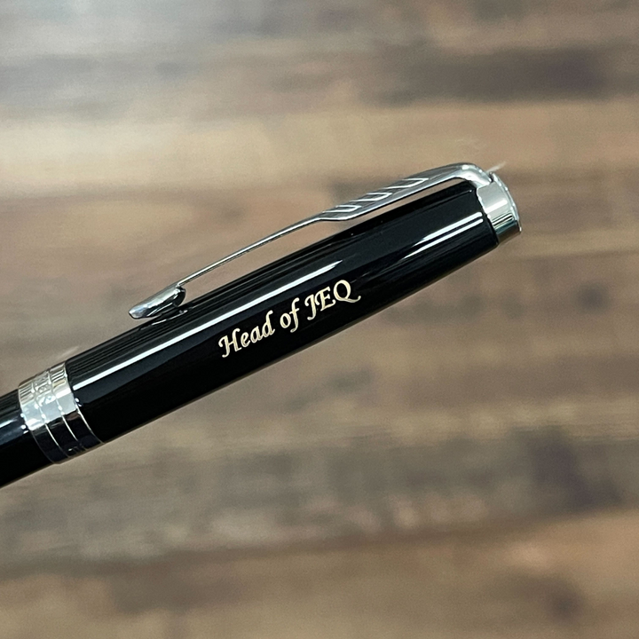 Parker Sonnet Lacquer Black CT Ballpoint Pen — Parker ballpoint pen — reliable smooth-writing everyday pen, at Cityluxe Singapore