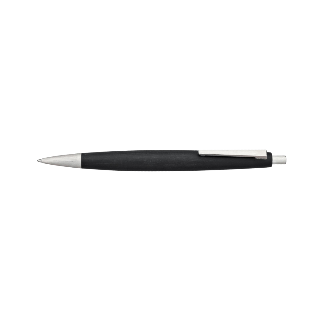 Lamy 2000 Ballpoint Pen Black — flat lay