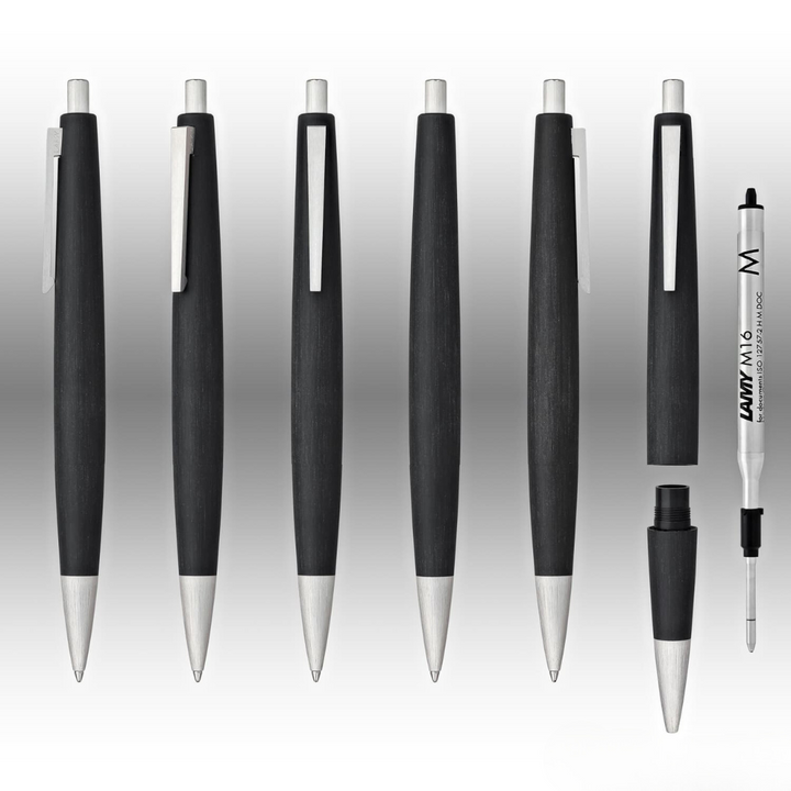 Lamy 2000 Ballpoint Pen Black — Lamy ballpoint pen — reliable smooth-writing everyday pen, at Cityluxe Singapore