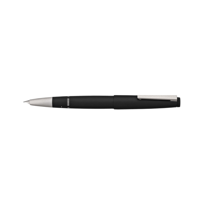 Lamy 2000 Fountain Pen Black — flat lay