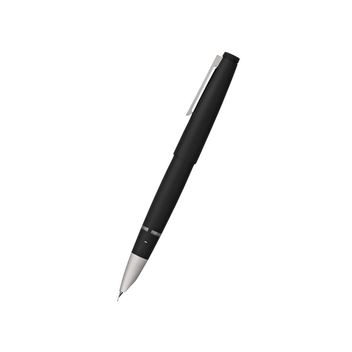 Lamy 2000 Fountain Pen Black — nib close-up