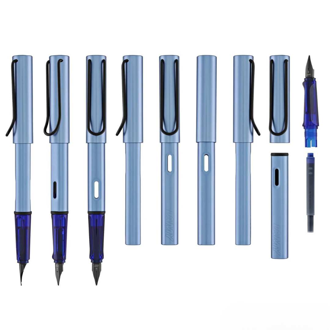 LAMY AL-Star Fountain Pen - Aquatic — flat lay