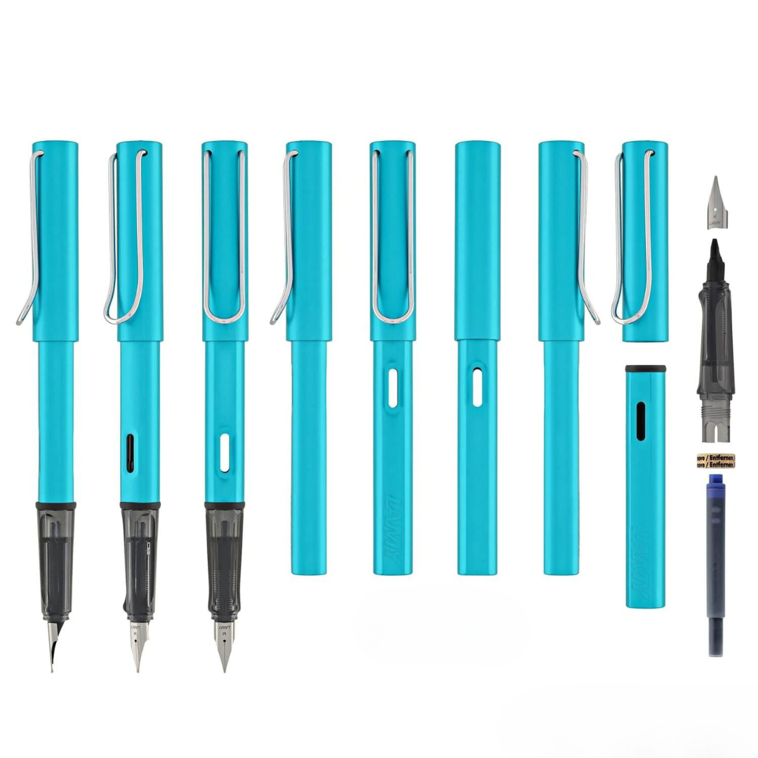 Lamy AL-Star Fountain Pen Turmaline — Lamy fountain pen — precision nib writing instrument, at Cityluxe Singapore stationery store