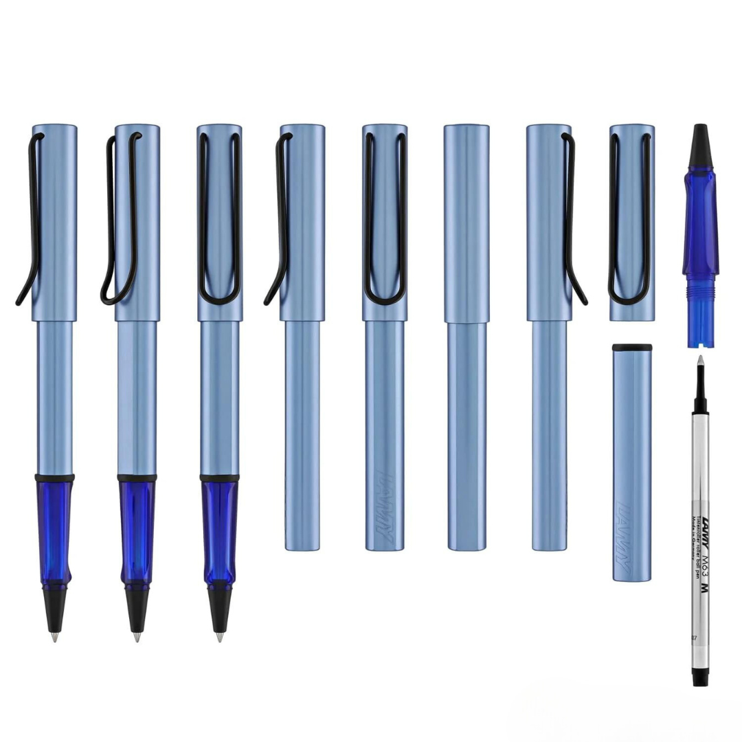 LAMY AL-Star Rollerball Pen in Aquatic — Lamy rollerball pen — fluid gel ink writing instrument, at Cityluxe Singapore