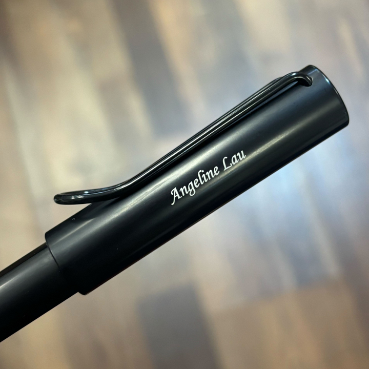 Lamy AL-Star Rollerball Pen Black — Lamy rollerball pen — fluid gel ink writing instrument, at Cityluxe Singapore