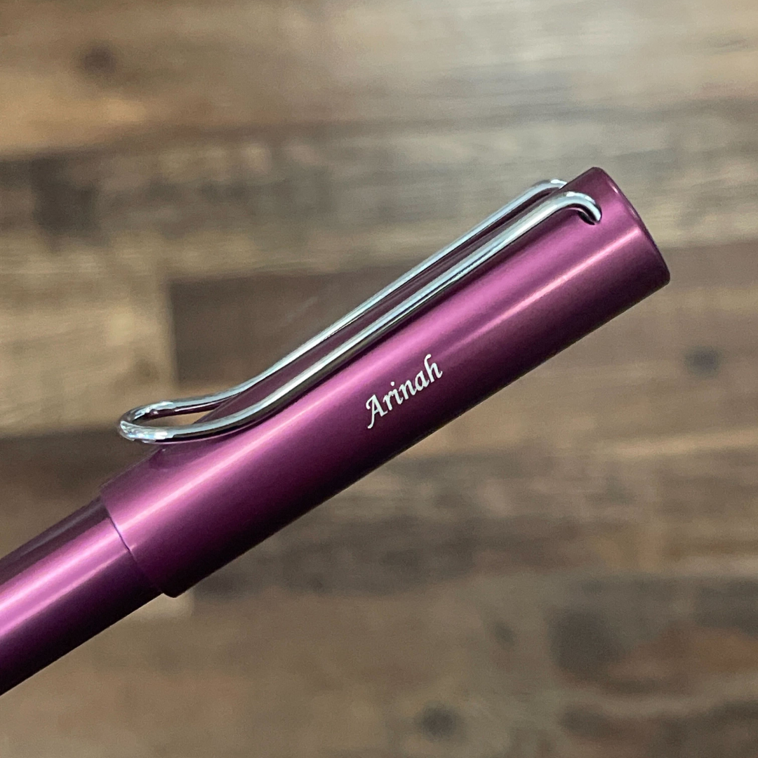 Lamy AL-Star Rollerball Pen Black Purple