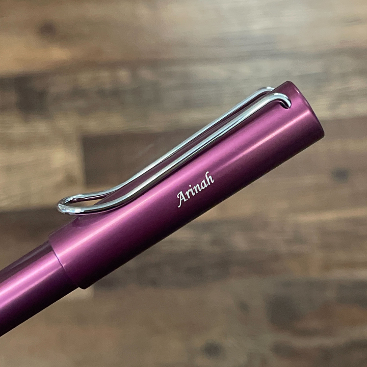 Lamy AL-Star Rollerball Pen Black Purple