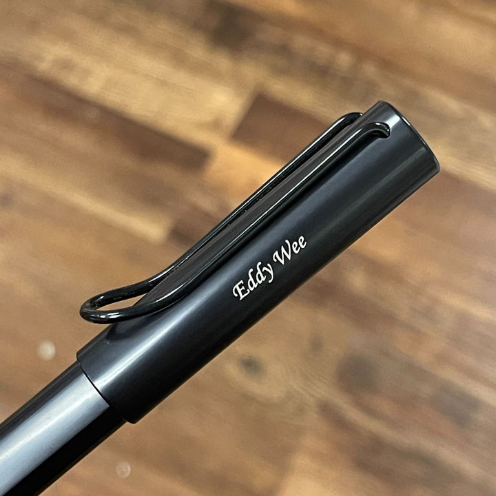 Lamy AL-Star Rollerball Pen Black — Lamy rollerball pen — fluid gel ink writing instrument, at Cityluxe Singapore