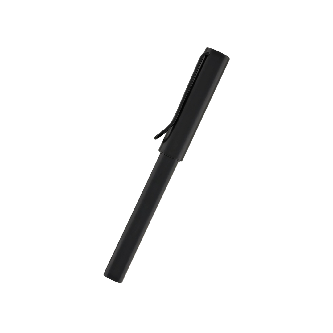 Lamy AL-Star Rollerball Pen Black — writing at an angle