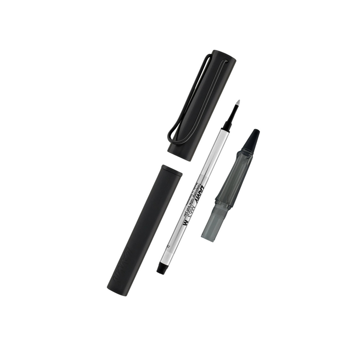 Lamy AL-Star Rollerball Pen Black — flat lay