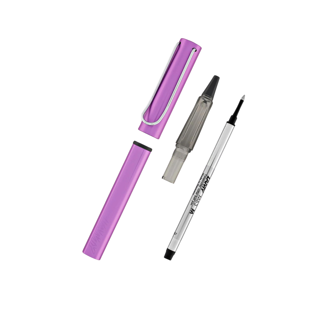 Lamy AL-Star Rollerball Pen Lilac (Special Edition) — Lamy rollerball pen — fluid gel ink writing instrument, at Cityluxe Singapore