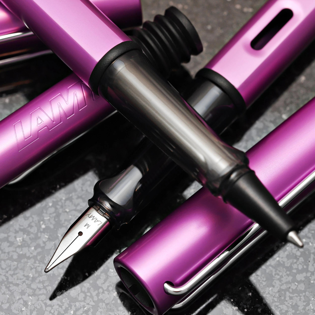 Lamy AL-Star Rollerball Pen Lilac (Special Edition) — Lamy rollerball pen — fluid gel ink writing instrument, at Cityluxe Singapore