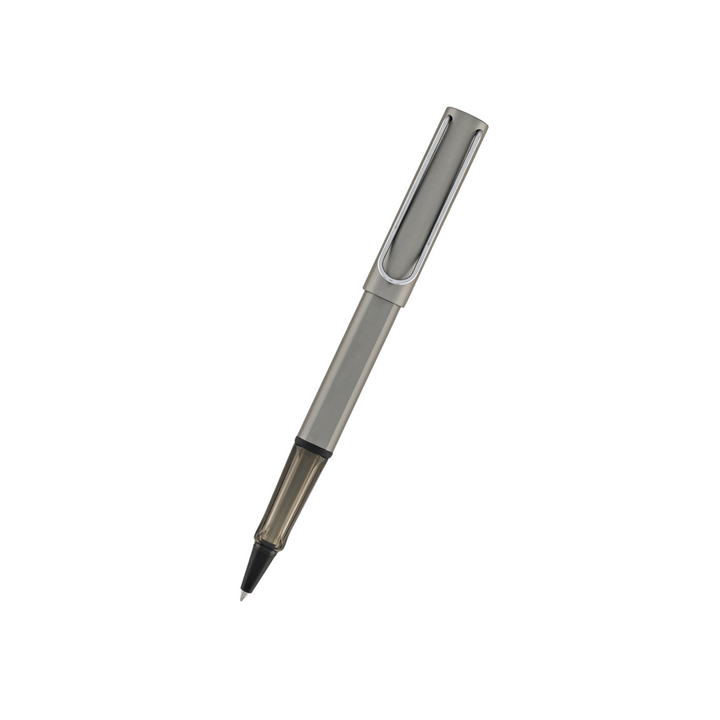 Lamy AL-Star Rollerball Pen — uncapped with cap posted