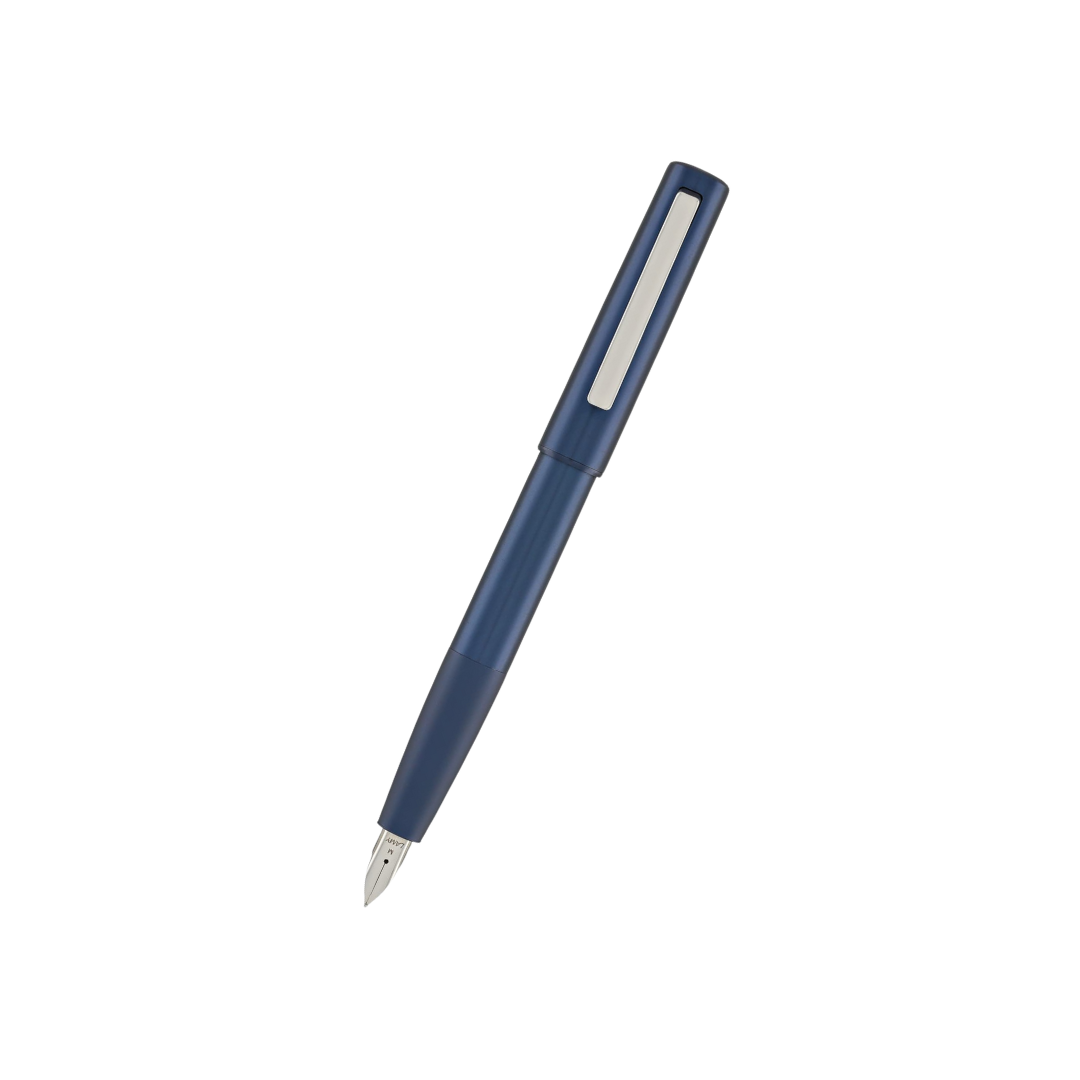 Lamy Aion Fountain Pen in Deep Dark Blue (Medium) — Lamy fountain pen — precision nib writing instrument, at Cityluxe Singapore stationery store