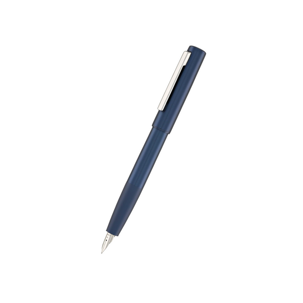 Load image into Gallery viewer, Lamy Aion Fountain Pen - Deep Dark Blue (Medium)
