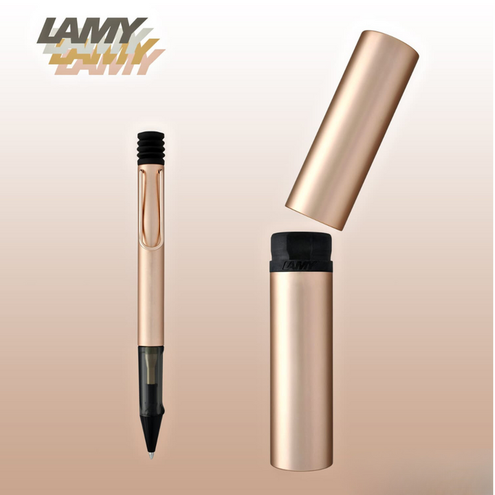 Lamy Lx Ballpoint Pen Rose Gold — Lamy ballpoint pen — reliable smooth-writing everyday pen, at Cityluxe Singapore