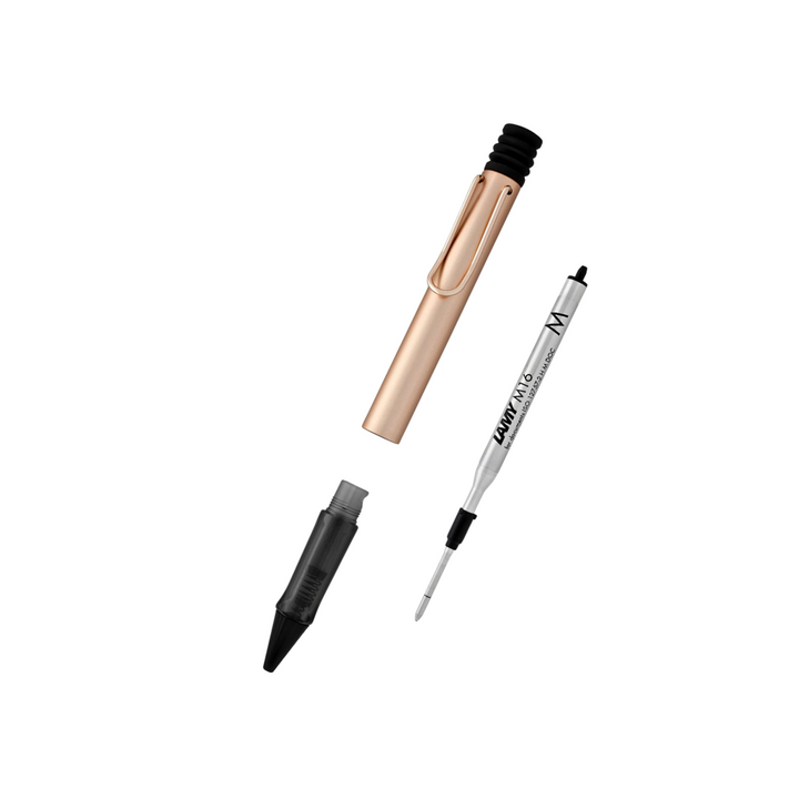 Lamy Lx Ballpoint Pen Rose Gold — Lamy ballpoint pen — reliable smooth-writing everyday pen, at Cityluxe Singapore