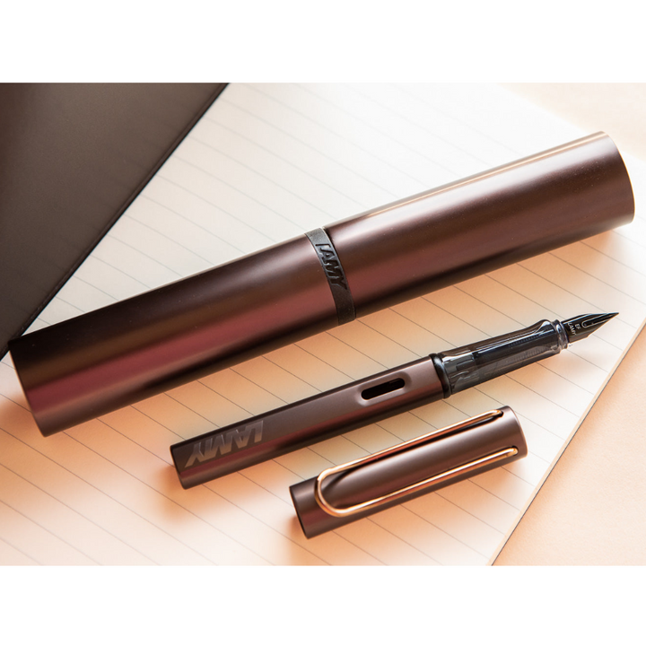 Lamy Lx Fountain Pen Maroon — Lamy fountain pen — precision nib writing instrument, at Cityluxe Singapore stationery store