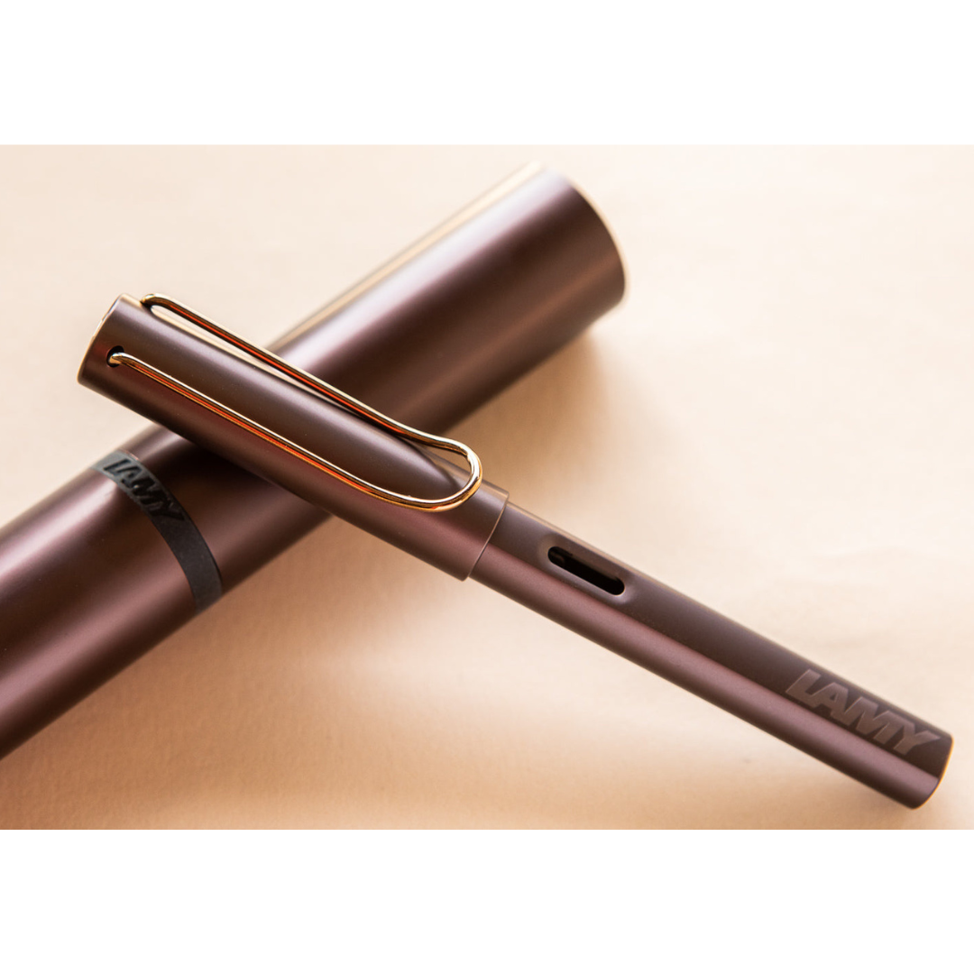 Lamy Lx Fountain Pen Maroon — Lamy fountain pen — precision nib writing instrument, at Cityluxe Singapore stationery store